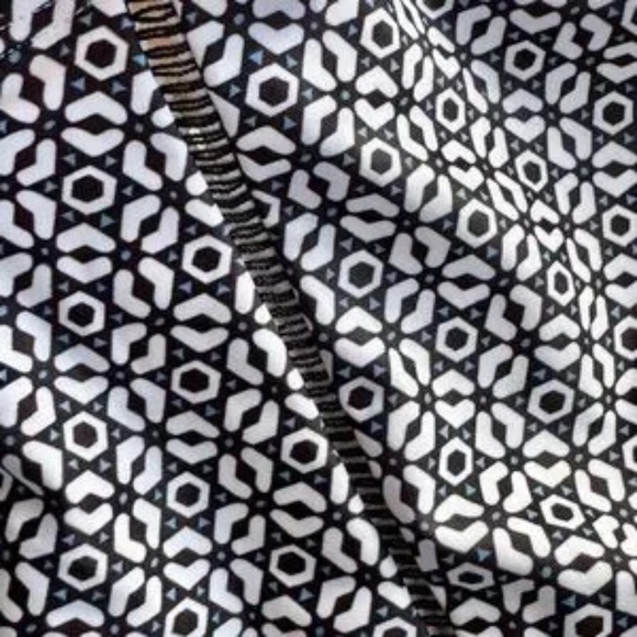 NWT Nicole Miller High-Waisted Bikini Bottom Geometric Print Size L - Picture 8 of 16